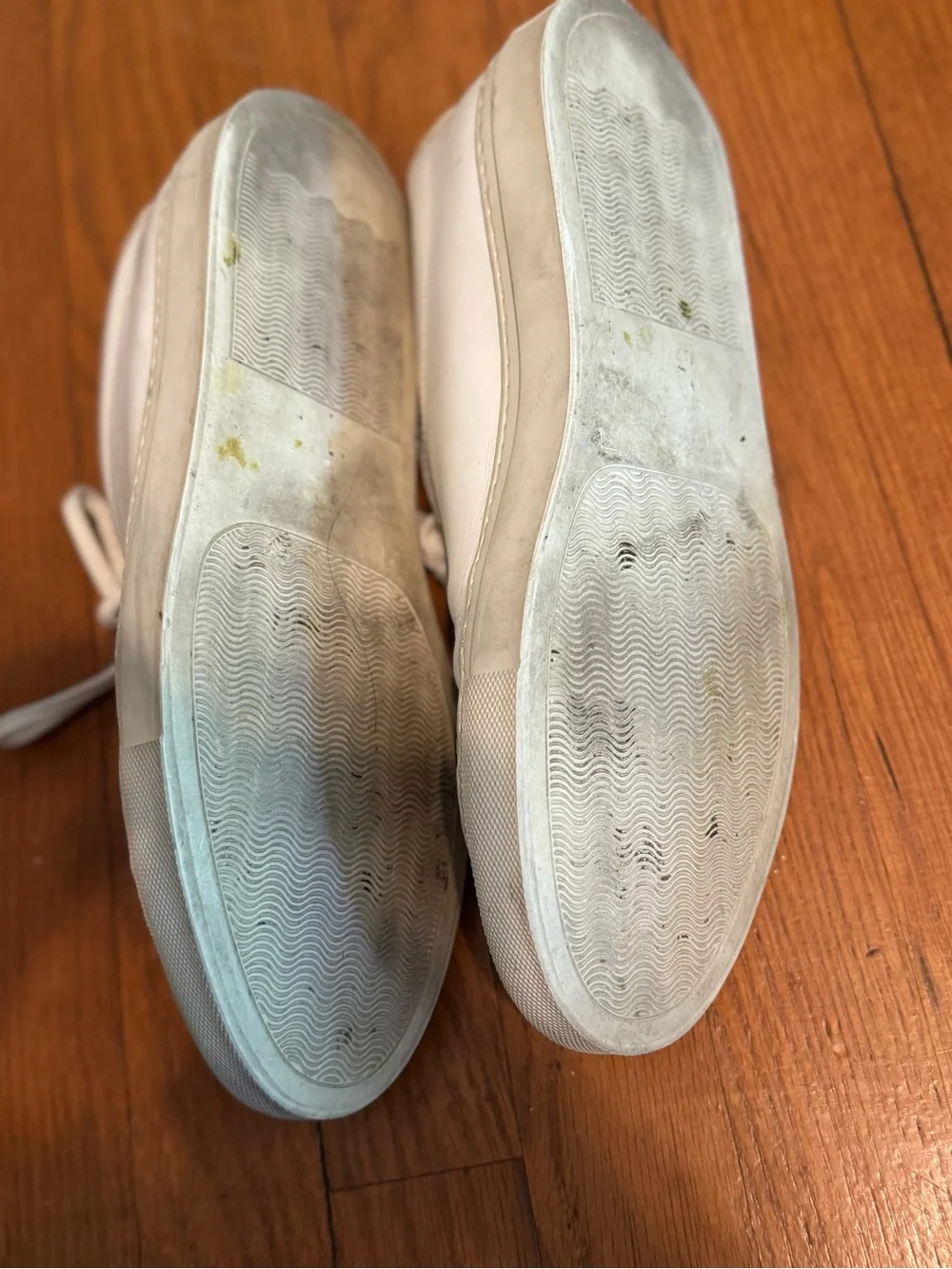 Common Projects White Leather Low Top Sneakers Made in Italy EU 42 US 9